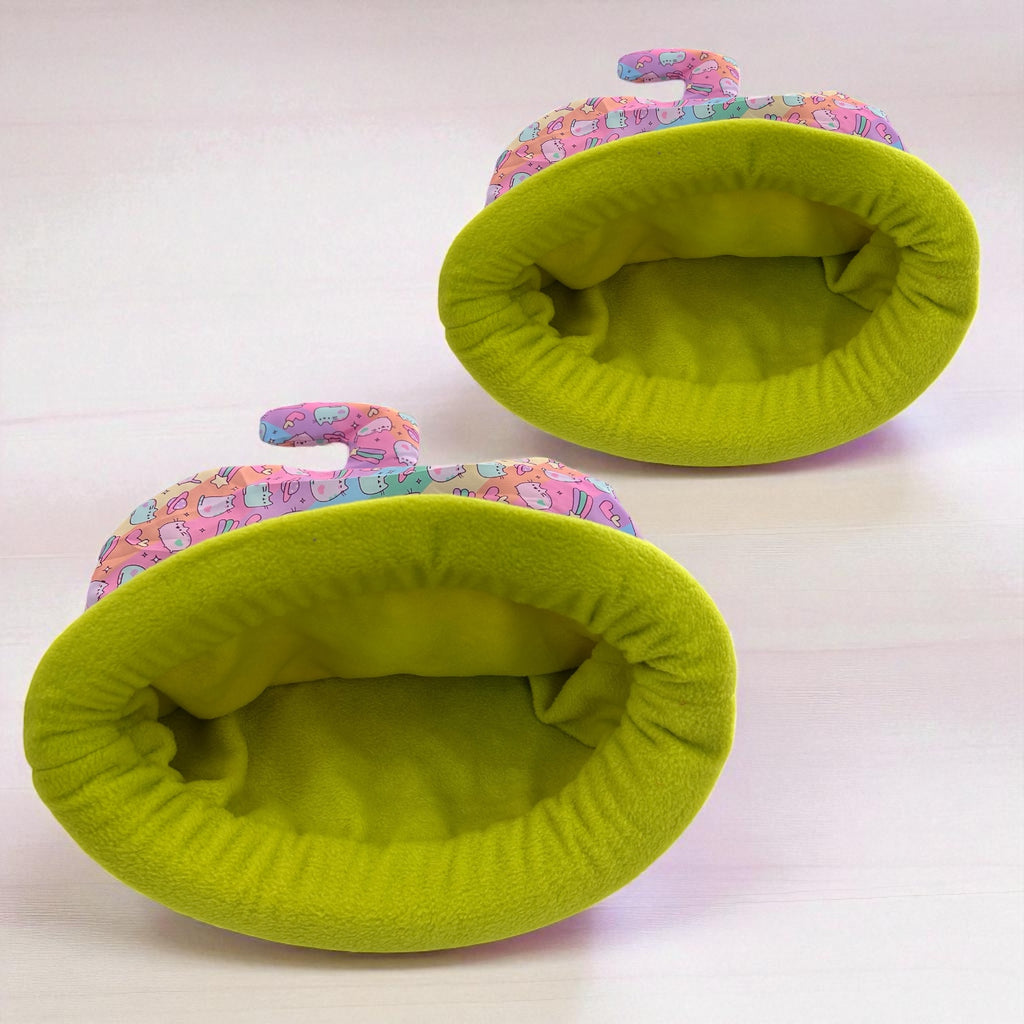 Cama túnel para gatos Refugio de Ensueño verde | Pistachín