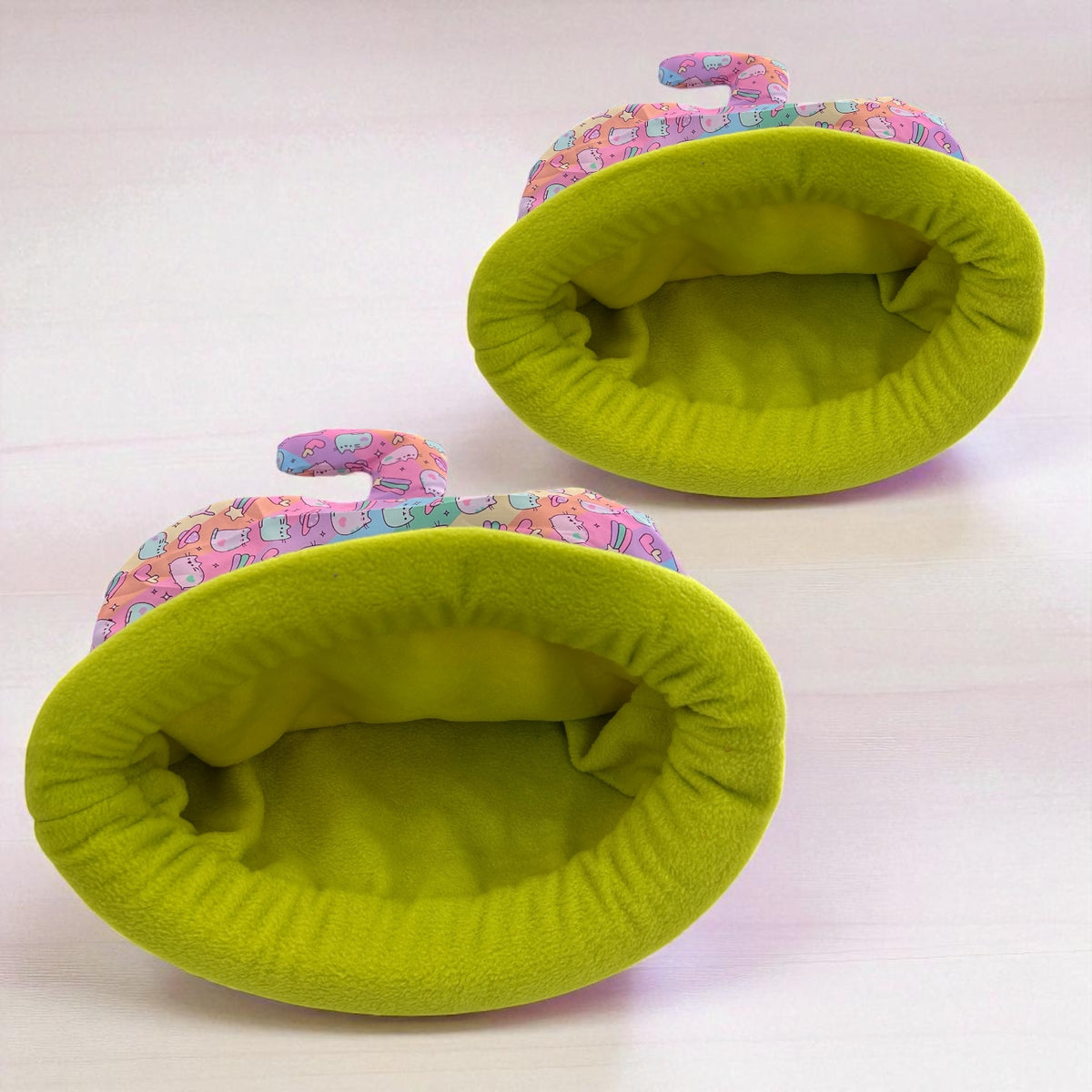 Cama túnel para gatos Refugio de Ensueño verde | Pistachín