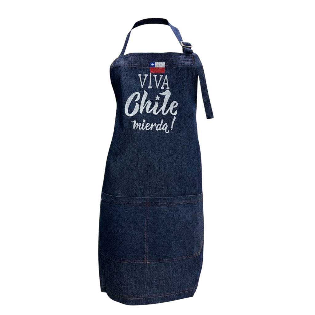 Oferta Pechera Jeans "Viva Chile"